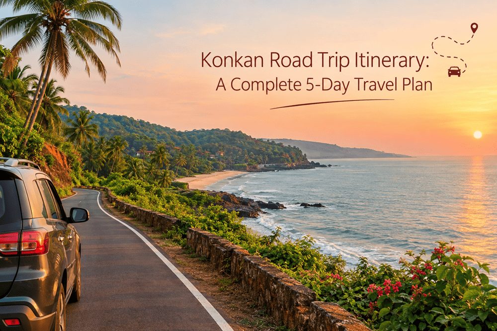 Konkan Road Trip Itinerary: A Complete 5-Day Travel Plan