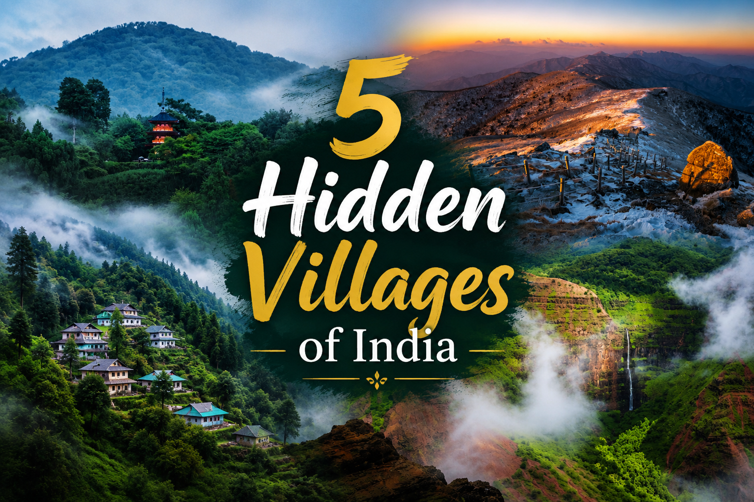 5 Hidden Villages of India You Need to Visit