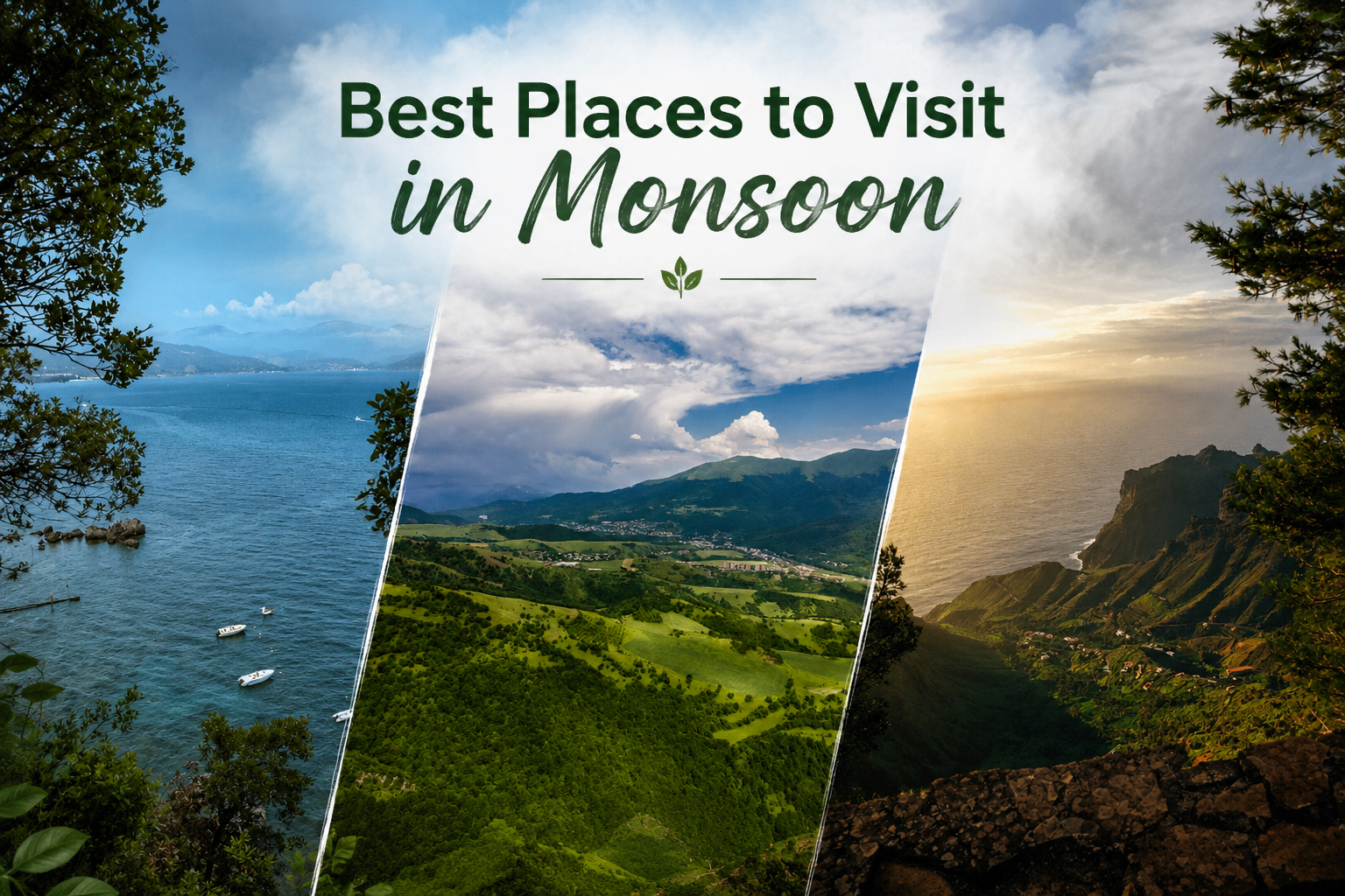 Best Places to Visit in Monsoon (Aug–Sep)