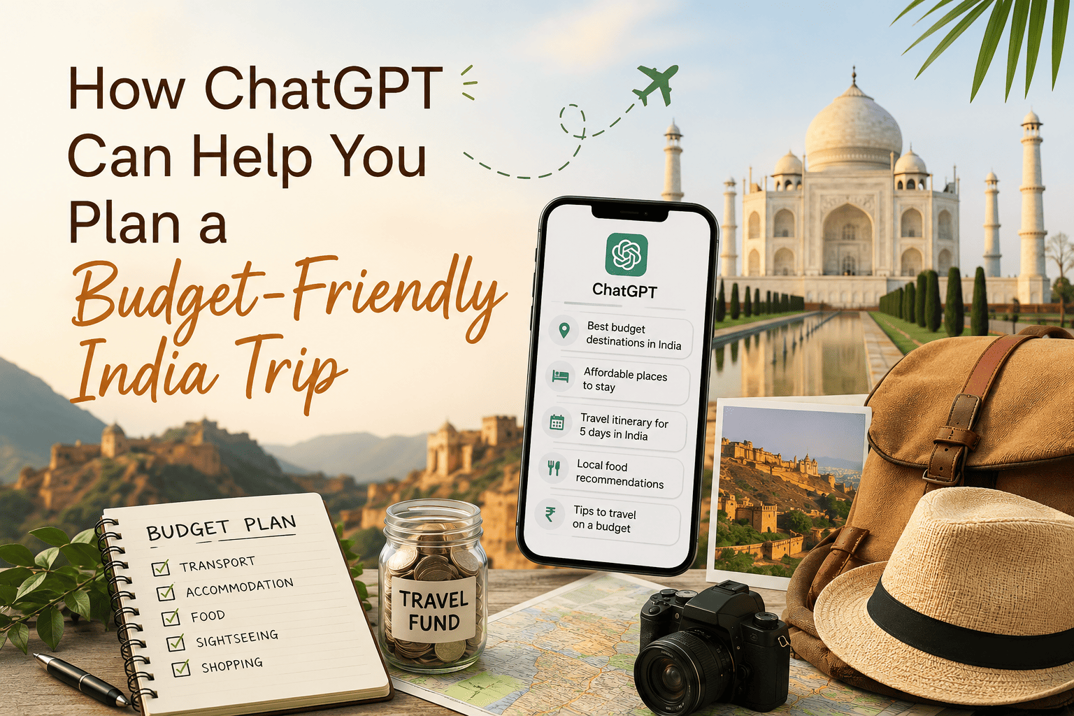 How ChatGPT Can Help You Plan a Budget-Friendly India Trip