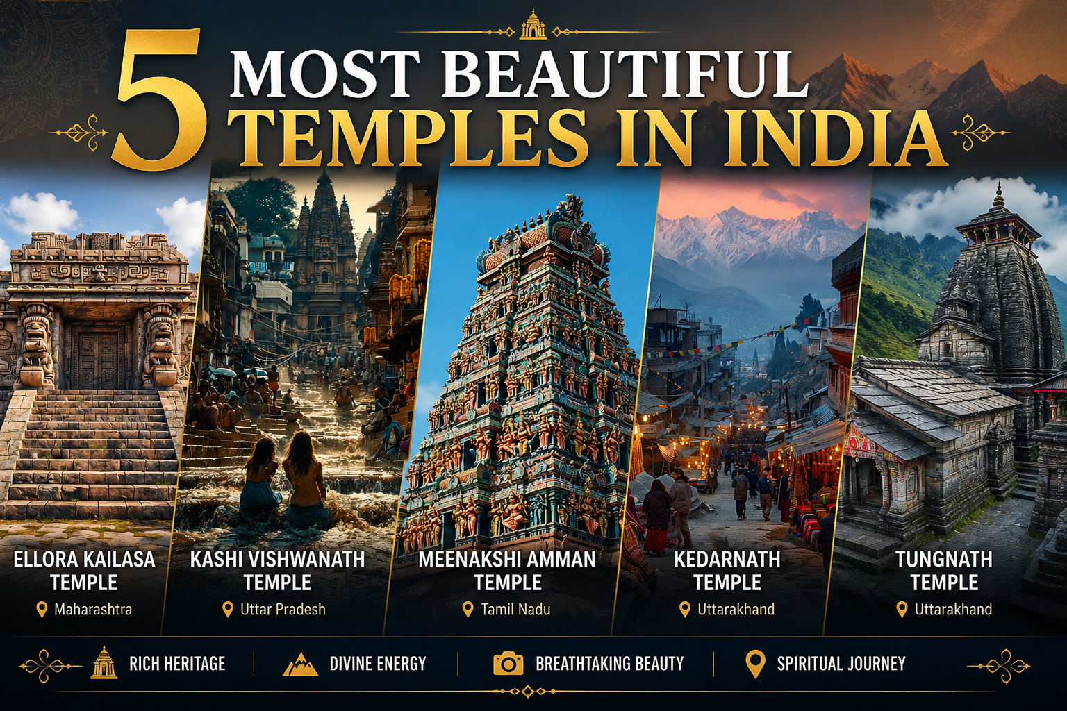 5 Most Beautiful Temples in India You Must Visit at Least Once