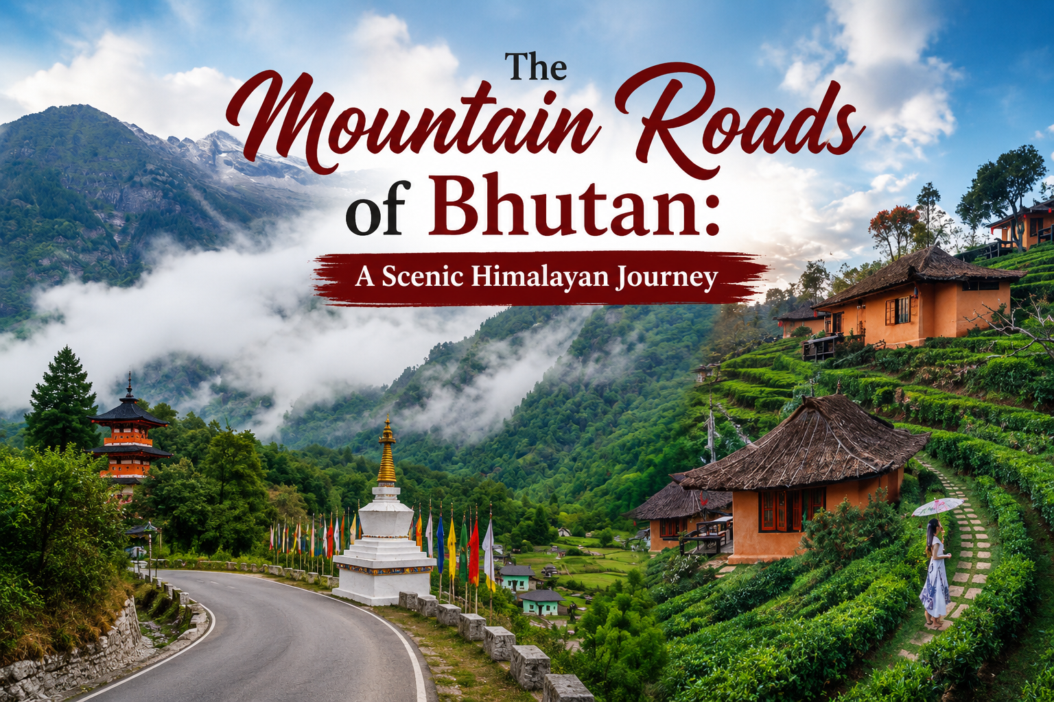 The Mountain Roads of Bhutan: A Scenic Himalayan Journey