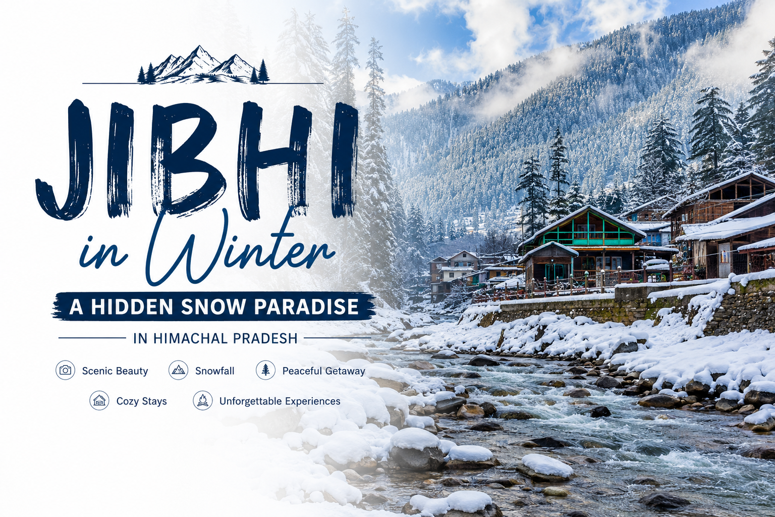 Jibhi in Winter A Hidden Snow Paradise You Must Visit in Himachal Pradesh